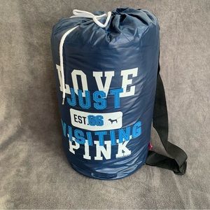 PINK Victoria’s Secret Packable Flannel Sleeping Bag